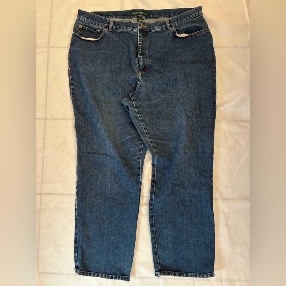 Lauren Ralph Lauren Classic Blue Denim Jeans